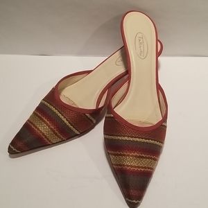 Autumn multi color heels